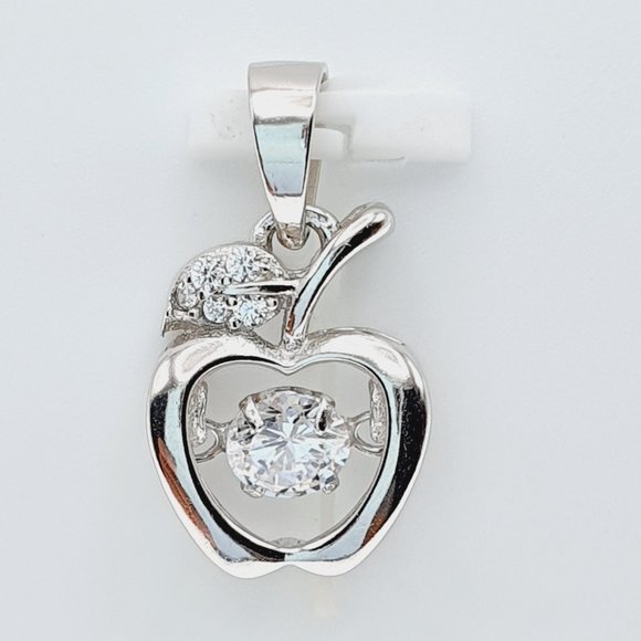 "#925 Sterling Silver Cubic Zircon Pendant for Women/Girls, US925P1123 - Picture 4 of 11